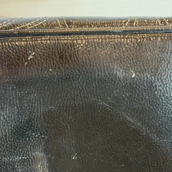 Coach F19215 Black Patent Leather Signature C Kisslock Carryall - Picture 14 of 14